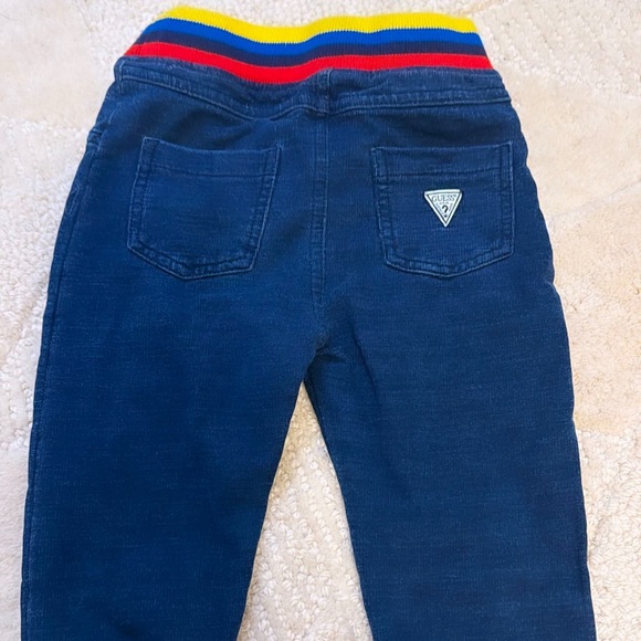 Guess Jean jegging pants colorful striped band logo on back pocket - Picture 2 of 4